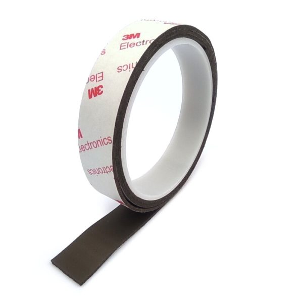 Bandă neodim magnetică adezivă 20x1,5 mm (1 metru)