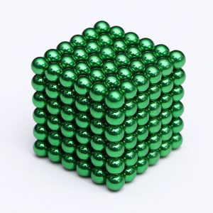 Bile magnetice verde NeoCube (+6 bile suplimentare)