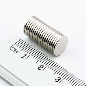 Cilindru cu magnet de neodim 10x1 mm - N48