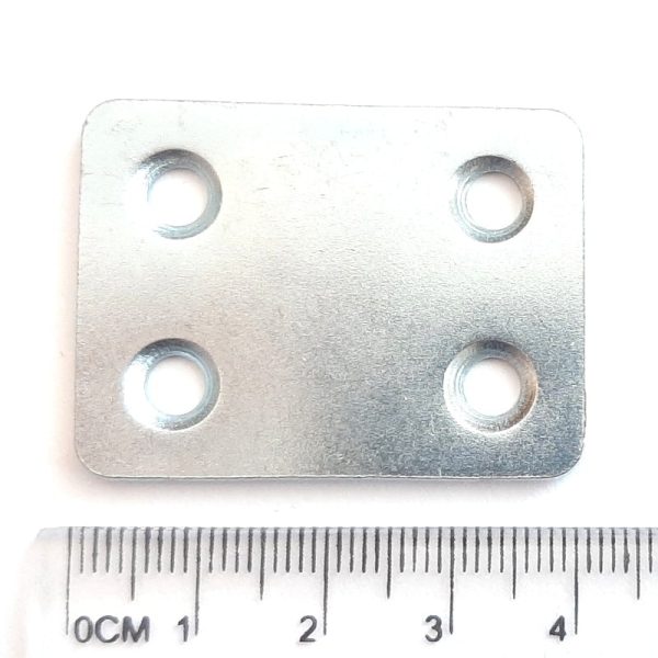 Echivalent din oțel 40x30x2 mm, stmp