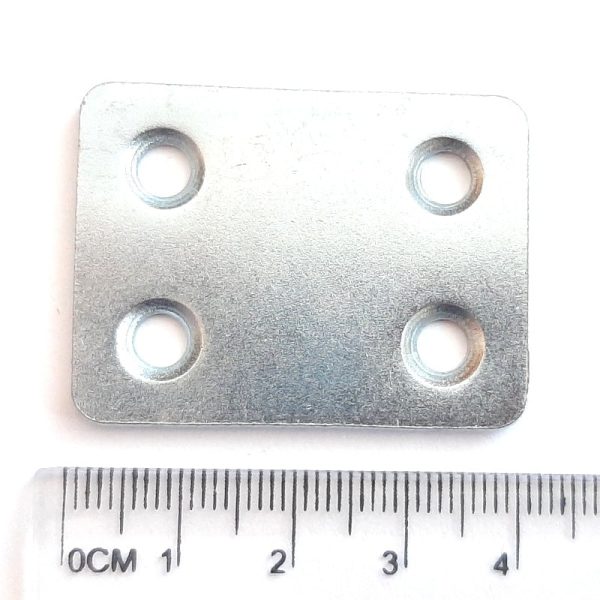 Omolog din oțel 40x30x2 mm, stmp