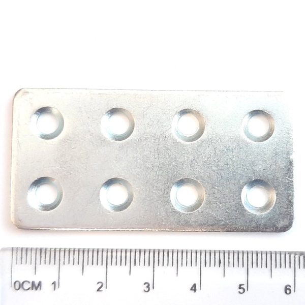 Echivalent din oțel 60x30x2 mm, stmp