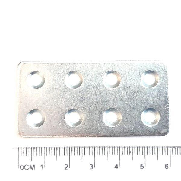 Echivalent din oțel 60x30x2 mm, stmp