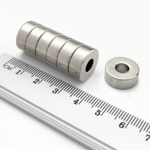 Inel magnet neodim 15-6x6 mm - N38