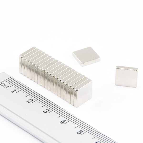 Magnet bloc neodim 10x10x2 mm - N38