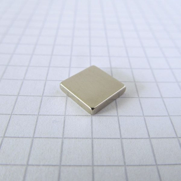 Magnet bloc neodim 10x10x2 mm - N38