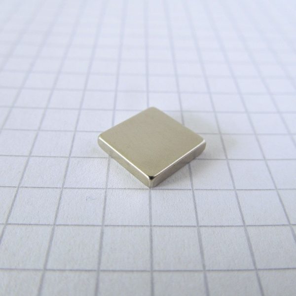 Magnet neodim bloc 10x10x2 mm - N38