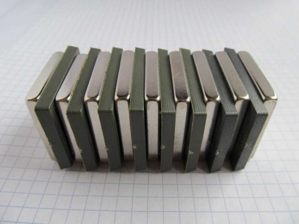 Magnet bloc neodim 30x30x5 mm - N38
