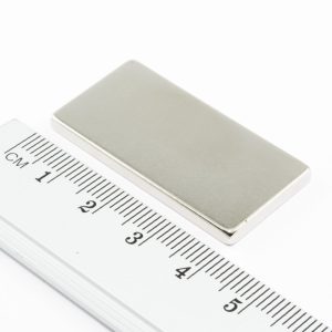 Magnet bloc neodim 40x20x3 mm - N38