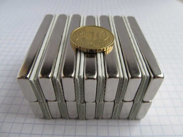 Magnet bloc neodim 50x15x5 mm - N38