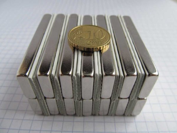 Magnet neodim bloc 50x15x5 mm - N38