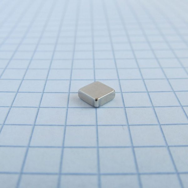 Magnet bloc neodim 5x5x2 mm - N38