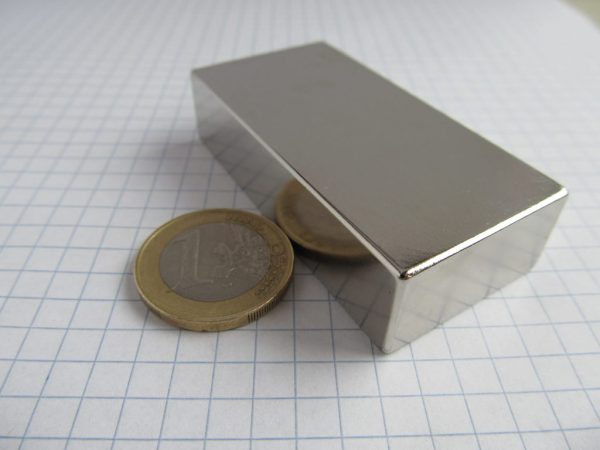 Magnet bloc neodim 60x30x15 mm - N38