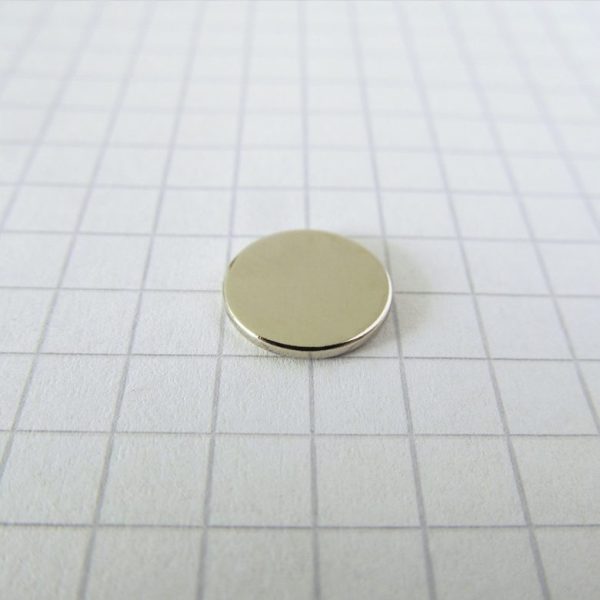 Magnet cilindric neodim 10x1 mm - N38