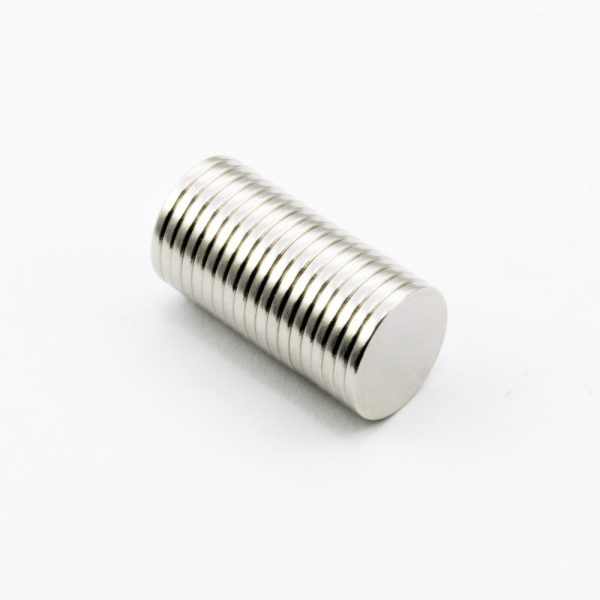 Magnet cilindric neodim 10x1 mm - N38