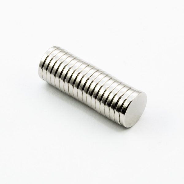 Magnet neodim cilindru 10x1,5 mm - N38