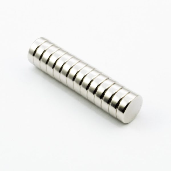 Magnet neodim cilindru 10x3 mm - N38