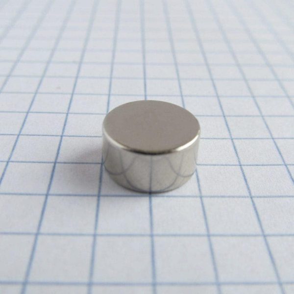Magnet cilindric neodim 10x5 mm - N45