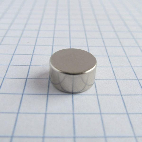 Magnet neodim cilindru 10x5 mm - N45