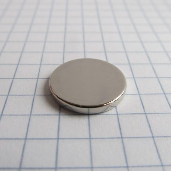 Magnet cilindric neodim 15x2 mm - N38