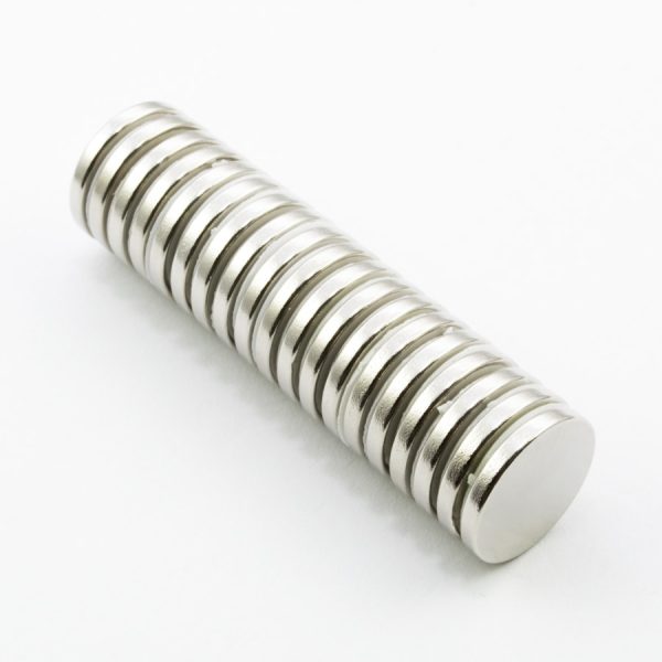 Magnet cilindric neodim 15x2 mm - N45