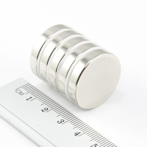 Magnet cilindric neodim 25x5 mm - N38