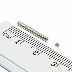 Magnet cilindric neodim 2x1 mm - N45