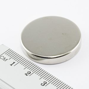 Magnet cilindric neodim 30x5 mm - N38