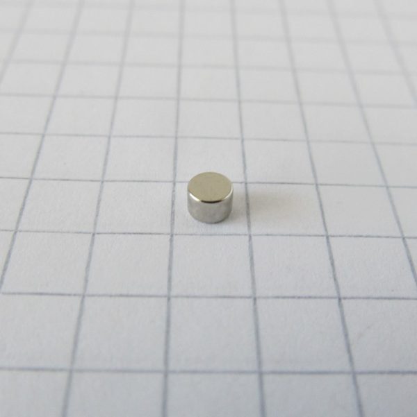 Magnet cilindric neodim 3x2 mm - N38