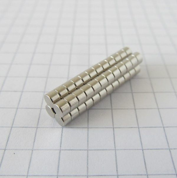 Magnet neodim cilindru 3x2 mm - N38