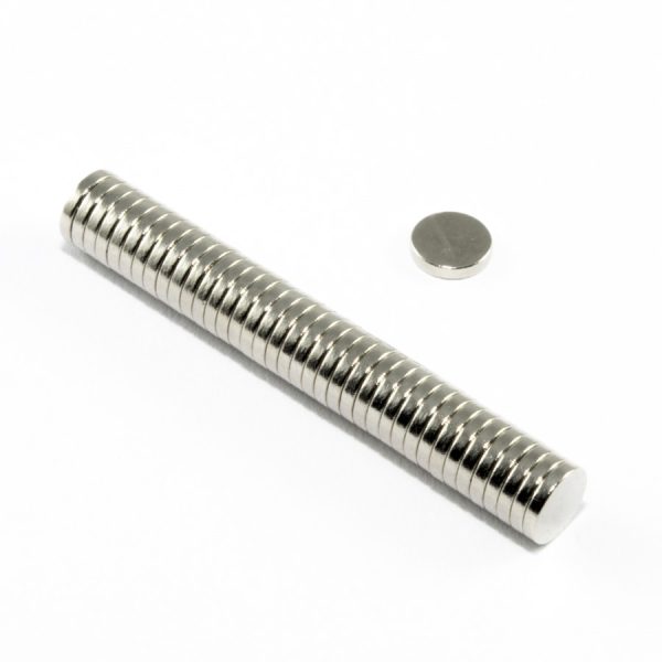 Magnet cilindric neodim 5x1 mm - N45