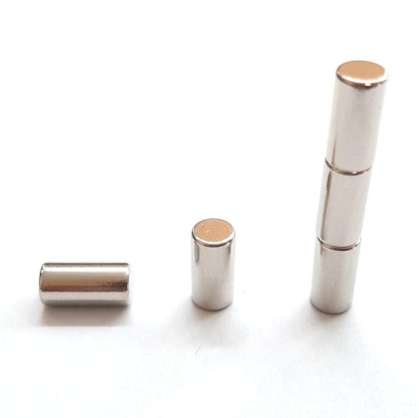 Magnet neodim cilindru 5x10 mm - N38