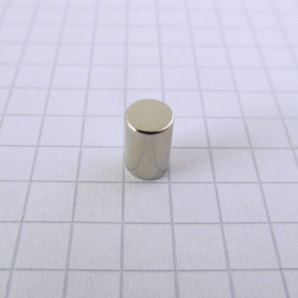 Magnet cilindric neodim 5x8 mm - N38