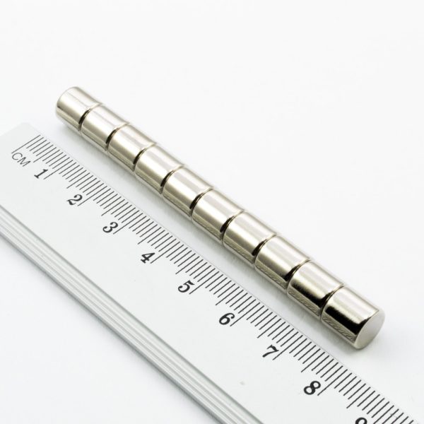 Magnet cilindric neodim 8x8 mm - N42