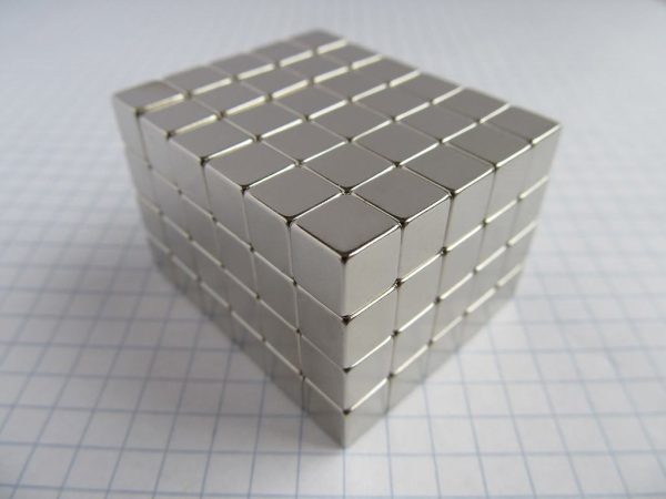 Magnet cub neodim 7x7x7 mm - N38