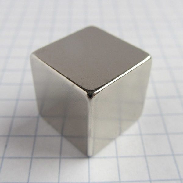 Magnet cubic neodim 15x15x15 mm - N38