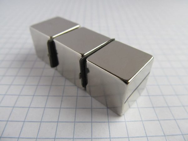 Magnet cubic neodim 15x15x15 mm - N38