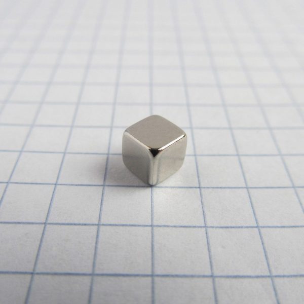 Magnet cubic neodim 5x5x5 mm - N35