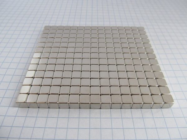 Magnet cubic neodim 5x5x5 mm - N35