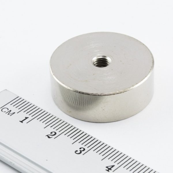 Magnet oală cu filet interior 29x10 mm