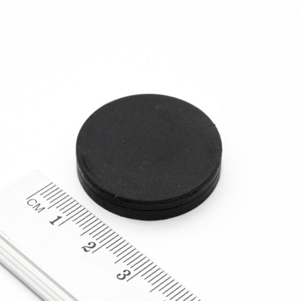 Magnet pentru oală cu filet interior 31x6 mm acoperit cu cauciuc