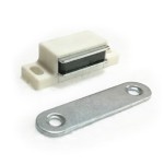 Magnet ușă mobilier - alb