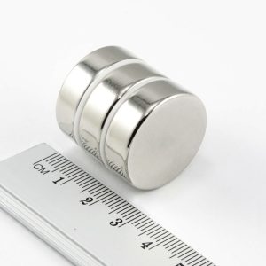 Cilindru magnet neodim 25x7 mm - N38