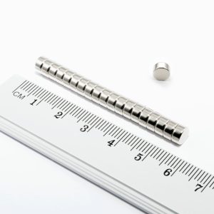 Cilindru magnet neodim 6x3 mm - N38