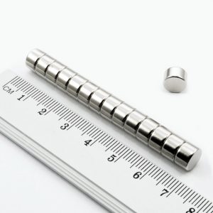 Cilindru magnet neodim 8x5 mm - N38