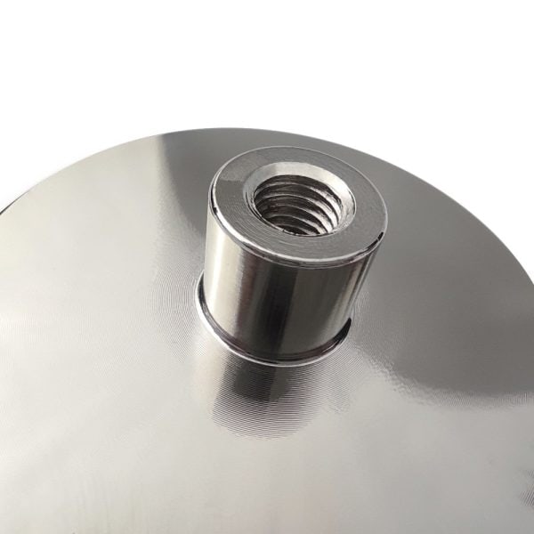 Magnet cu oală cu mufă șurub 75x18 mm