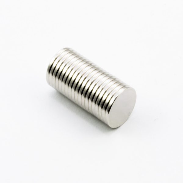 Magnet neodim cilindru 10x1 mm - N48