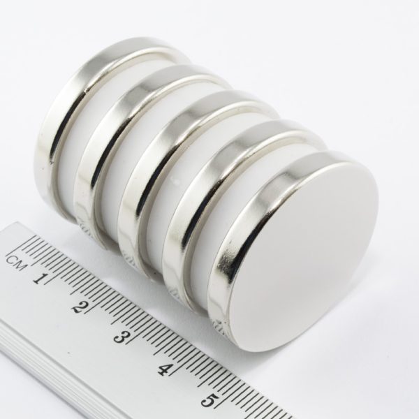 Cilindru cu magnet de neodimiu 35x5 mm - N38