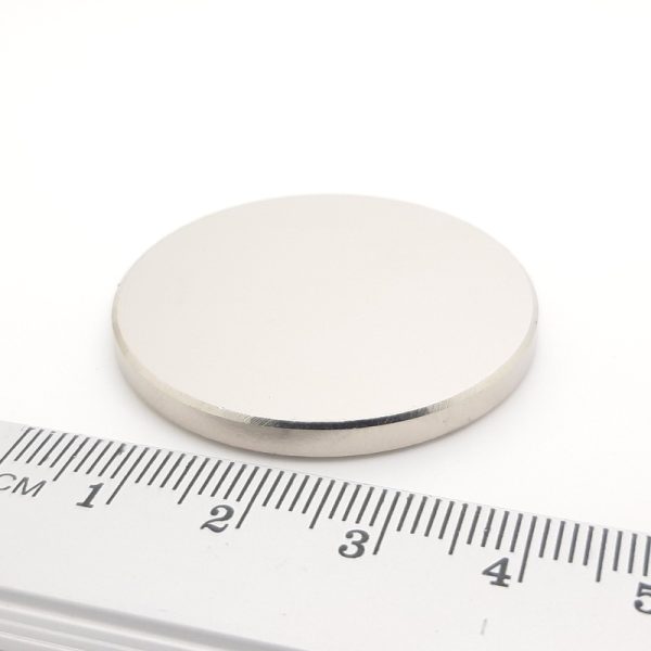 Cilindru cu magnet de neodimiu 38x3,5 mm - N38