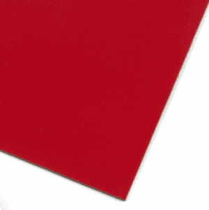 Folie magnetică A4 grosime 1 mm - roșu